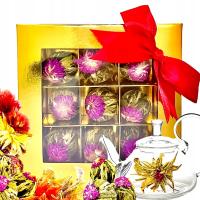 Набор цветущих чаев подарочный цветущий чай Bombonier Tea