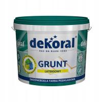 Grunt lateksowy Dekoral 3 l śnieżnobiały