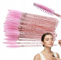 Кристалл спираль кисть для ресниц 50шт цвета