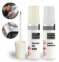 Zaprawka RENAULT TED69 - Zestaw do Naprawy Drobnych Rys i Odprysków SREBRNY