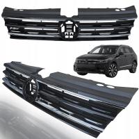 GRILL atrapa zderzaka VOLKSWAGEN TIGUAN II 5NA 16-20R R-LINE black HQ
