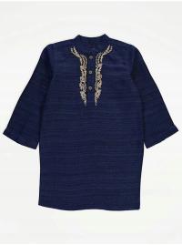 GEORGE lekka tunika kurta z haftem 104-110