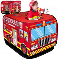 ДЕТСКАЯ ПАЛАТКА ДЛЯ ДОМА, САДА, САДА, БОЛЬШАЯ ПОЖАРНАЯ СТАНЦИЯ