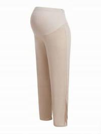 SHEIN SPODNIE BEŻOWE PRĄŻKOWANE CIĄŻOWE 36 ŁMJ