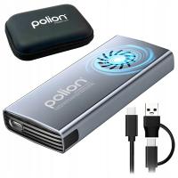 Карман с вентилятором Полион для M. 2 NVMe SSD USB-C 3.2 10Gbps