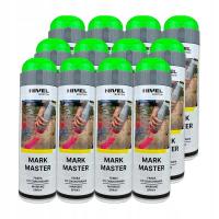 Краска для распыления MARK MASTER Nivel System Green, картон, 12 шт.