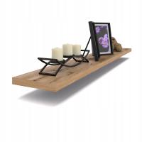 НАСТЕННАЯ ПОДВЕСНАЯ ПОЛКА 100 СМ DAB WOTAN ВИНТ НЕВИДИМАЯ ПОЛКА