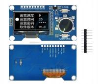1,3-ДЮЙМОВЫЙ БЕЛЫЙ OLED-ДИСПЛЕЙ С ЭНКОДЕРОМ И КНОПКАМИ