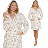 Morella женский халат до колена с капюшоном