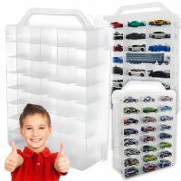 Полка запираемый чехол для рессоры автомобиль игрушки дисплей для 46 автомобилей
