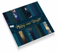 Набор бумаги 20X20CM CR1169K / GE Merry and Bright
