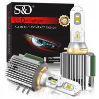 ŻARÓWKI LED RETRIFY S&D H15 22000LM 100W SUPER MOCNE ŚWIATŁA JAZDY DZIENNEJ