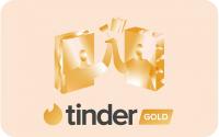 Подарочная карта Tinder Gold - 1 месяц