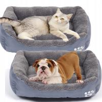 Мягкая кровать L 45x30 для собаки кошки теплая подушка манеж диван