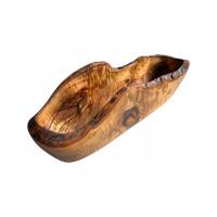 Misa Owalna Z Drewna Oliwnego MDKR30 Arkay Na Przekąski, Orzeszki, Pieczywo