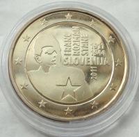 SŁOWENIA - 2 EURO - 2011 - Franc Rozman-Stane