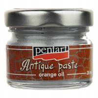 Pentart pasta woskowa postarzająca SREBRO 20 ml. do decoupage