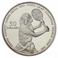 50 dolarów Igrzyska w Seulu 1988 - S. Graf - 1987