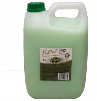 Жидкое мыло сливочное ROSA 5 л (PE) оливковое