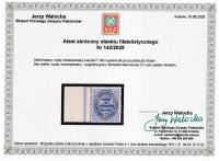 Poczty Plebiscytowe Olsztyn Fi 19 a ** ultramaryna - atest Walocha K2/1209