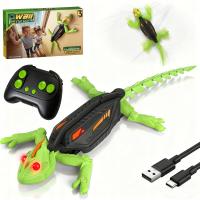 GEKON ROBOT-JASZCZUR ZDALNIE STEROWANY INTERAKTYWNY 360° Z OCZAMI LED