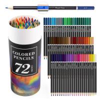 ZESTAW KREDEK OŁÓWKOWYCH KREDKI OŁÓWKOWE PROFESJONALNE DO RYSOWANIA 72 SZT
