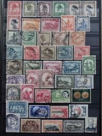 CONGOBELGIJSKIE - Duży zestaw znaczków kasowanych.