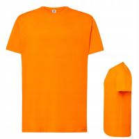 Koszulka robocza MĘSKA przewiewna BHP PRACY LEKKA POMARAŃCZOWA BAWEŁNA XL