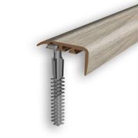 Лестничный угол 30X14MM ПВХ дуб 2P 2M