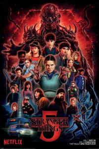 Oficjalny Plakat Stranger Things 5 Netflix 61x91,5 cm