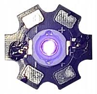 Dioda LED Epileds 3W UV 395-405nm PCB 5mm