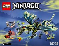 LEGO Ninjago инструкция 70736 Morro Dragon