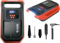 КОМПРЕССОР АВТОМОБИЛЯ ЯТО МИНИ 12В С ДИСПЛЕЕМ СИД 120В 10БАР 25Л / МИН