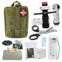 Военная аптечка, тактическая аптечка IFAK, набор с оборудованием 7в1 EDC