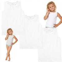 ZESTAW DZIECIĘCYCH PODKOSZULEK BAWEŁNIANYCH KLASYCZNYCH 3-PAK MORAJ 98-104