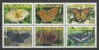 Surinam 2007 Mi 2102-2107 Czyste **