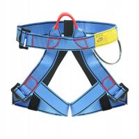 Uprząż wspinaczkowa Half Body w pasie Safety Blue