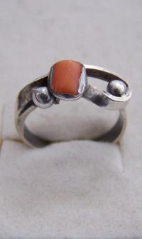 Дизайн серебряное кольцо