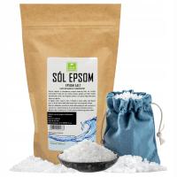 Эпсом соль сульфат магния горький для ванны чистый 1 кг магниевая ванна
