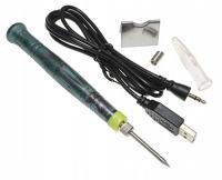 Lutownica mini miniaturowa oporowa kolbowa SMD 8W ZD-20U USB