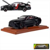 Модель автомобиля BMW M4 масштаб 1: 24 коробка Оригинальныйn звук двигателя светодиодный свет