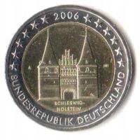 2 euro okoliczn. Niemcy 2006 A lub J - Holstentor