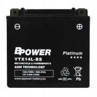 BPower Platinum AGM YTX14L-BS 12V 12Ah 200A ETX14L