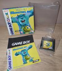 MONSTERS INC - NINTENDO GAME BOY COLOR GBC KOMPLET +PROTEKTOR