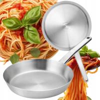 GERLACH PRESTIGE 28CM PATELNIA STALOWA KUCHENNA TRADYCYJNA STAL NIERDZEWNA