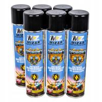 6× Zmywacz do Hamulców 600ml MIZAR Czyszczenie Tarcz Odtłuszczacz