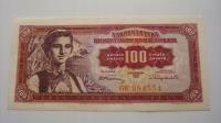 Banknot Jugosławia, 100 dinarów 1955 stan 1-