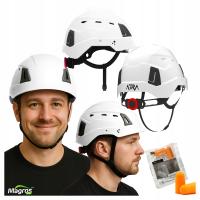 Промышленный защитный шлем вентилируемый рабочий шлем белый протектор ATRA 40V