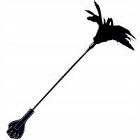 Порка для порки БДСМ мизинец щекотка черное перо 60 см