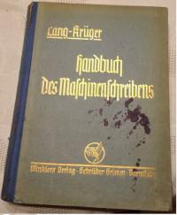 Handbuch des Maschinenschreibens 1936 rok.